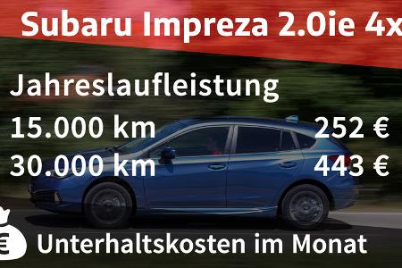 Subaru Impreza 2.0ie 4x4 Platinum