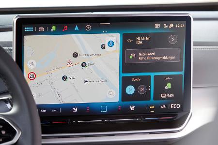 VW ID.4 ID.5 Modellpflege (2023) 12,9-Zoll-Infotainment-Bildschirm