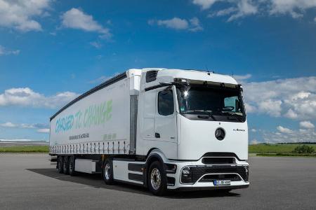 Daimler Truck Mercedes eActros 600 Weltpremiere Daimler Truck Mercedes eActros 600 Weltpremiere