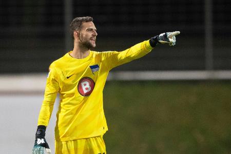 Gersbeck gibt Comeback bei Hertha-Testsieg Gersbeck gibt Comeback bei Hertha-Testsieg