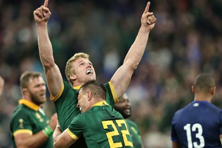 Rugby: Südafrika beendet Titeltraum von Gastgeber Frankreich Rugby: Südafrika beendet Titeltraum von Gastgeber Frankreich