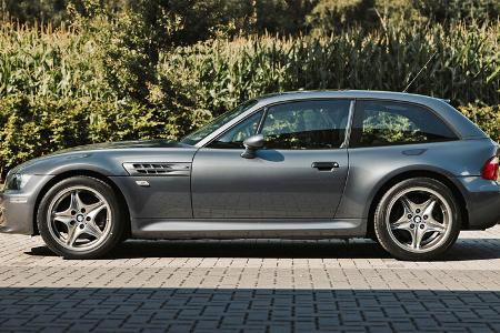BMW Z3 M Coupé (2002) Seite Stahlgrau Metallic