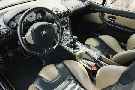 BMW Z3 M Coupé (2002) Cockpit Stahlgrau Metallic