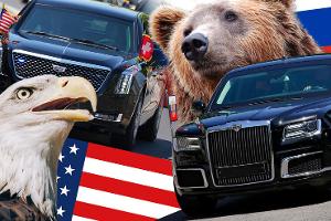 Bidens Biest trifft Putins Goldlaster