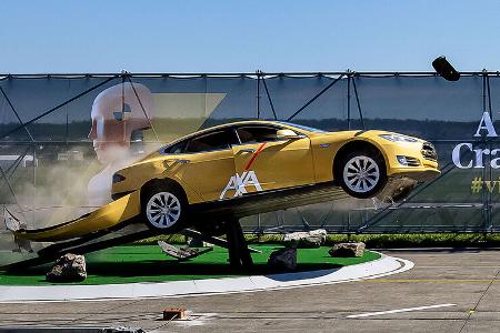 08/2022, AXA Elektroauto Crashtest Dübendorf Schweiz 2022 08/2022, AXA Elektroauto Crashtest Dübendorf Schweiz 2022