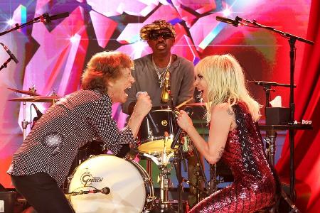 Rolling Stones feiern Album-Release mit Lady Gaga und Daniel Craig Rolling Stones feiern Album-Release mit Lady Gaga und Daniel Craig