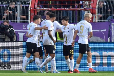 Wehen gewinnt Aufsteigerduell in Osnabrück Wehen gewinnt Aufsteigerduell in Osnabrück