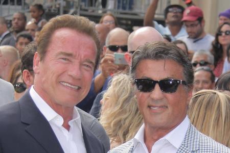 Arnold Schwarzenegger: So endete die Fehde mit Sylvester Stallone Arnold Schwarzenegger: So endete die Fehde mit Sylvester Stallone