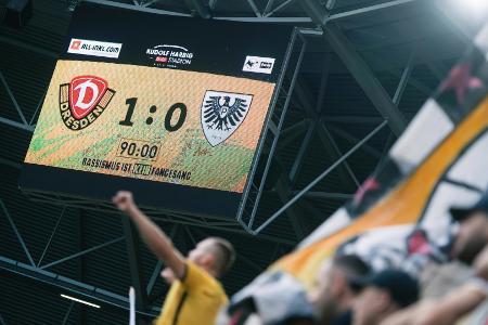Dresden festigt Tabellenführung - Sandhausen feuert Trainer Dresden festigt Tabellenführung - Sandhausen feuert Trainer