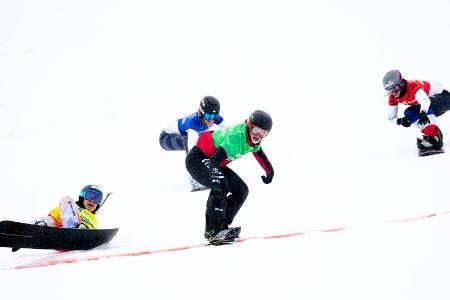 Inklusiver Teamwettbewerb: Weltpremiere im Snowboard Inklusiver Teamwettbewerb: Weltpremiere im Snowboard