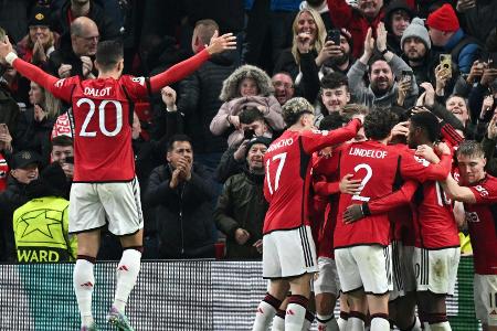 Champions League: Erster Sieg für ManUnited, Real souverän