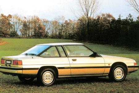 Mazda 929 Coupé, Seitenansicht