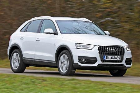 Audi Q3 2.0 TDI, Frontansicht