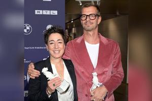 "Blauer Panther": Ehrenpreis für Dunja Hayali - und Standing Ovations