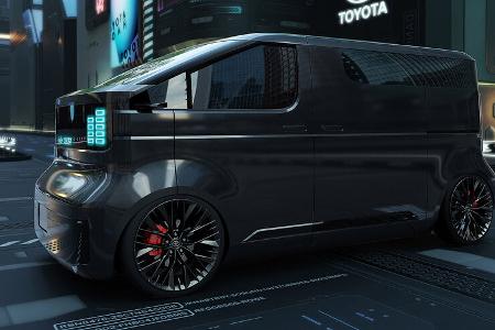 Toyota Kayoibako Elektro-Van Konzeptstudie Concept Car