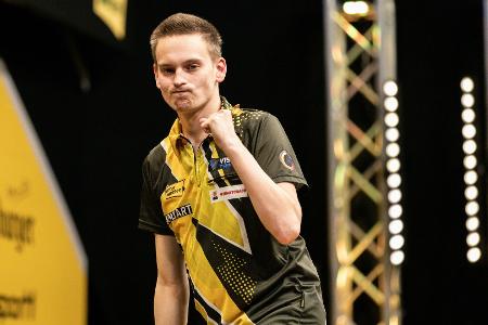 Darts-EM: Pietreczko scheitert an van Gerwen Darts-EM: Pietreczko scheitert an van Gerwen