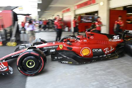 Ferrari-Jubel in Mexiko: Leclerc holt Pole vor Sainz Ferrari-Jubel in Mexiko: Leclerc holt Pole vor Sainz