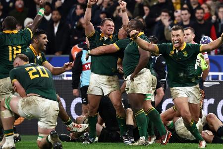 Südafrika schlägt Neuseeland und ist Rekordweltmeister Südafrika schlägt Neuseeland und ist Rekordweltmeister