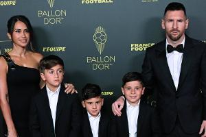Lionel Messi: Süßer Auftritt mit der ganzen Familie