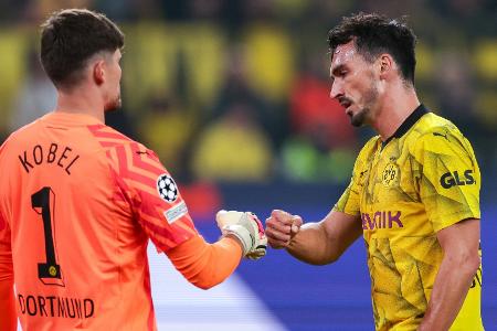 Dortmund im Pokal wohl wieder mit Kobel und Hummels Dortmund im Pokal wohl wieder mit Kobel und Hummels