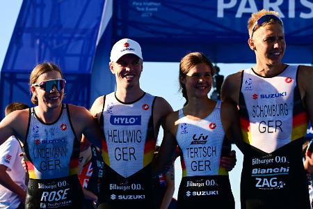 Triathlet Hellwig mit Triathlet Hellwig mit