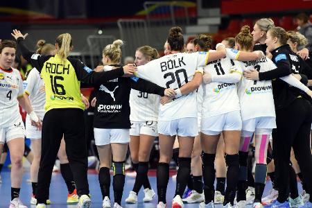 DHB-Frauen fiebern DHB-Frauen fiebern