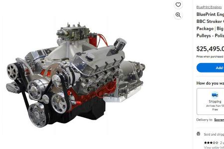 BluePrint Engines Builder Series 598CI Crate Engine BluePrint Engines Builder Series 598CI Crate Engine