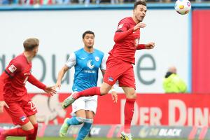 2. Liga: Hertha nur mit Remis in Rostock