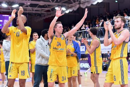 Basketball: Berlin wieder in Erfolgsspur und Liga-Spitze Basketball: Berlin wieder in Erfolgsspur und Liga-Spitze