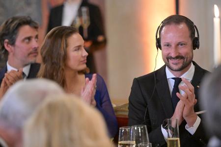 Kronprinz Haakon amüsierte beim Dinner in München - in Mundart Kronprinz Haakon amüsierte beim Dinner in München - in Mundart