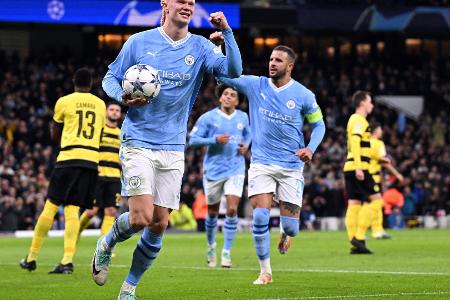 Barca patzt, City marschiert - Haaland mit Doppelpack Barca patzt, City marschiert - Haaland mit Doppelpack