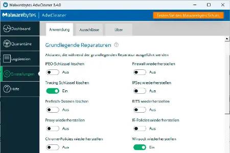 Mit dem Tool AdwCleaner spüren Sie unerwünschte Programme auf, die in Anwendungen oder auf dem Windows-Desktop Werbung einblenden.