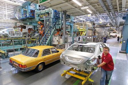 Mercedes 230 SE, Daimler-Standort Sindelfingen