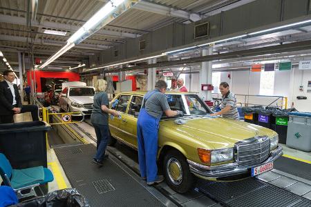 Mercedes 230 SE, Daimler-Standort Sindelfingen