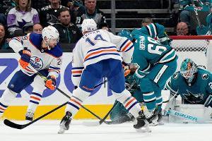 NHL: Draisaitl verliert mit Oilers auch gegen Sharks