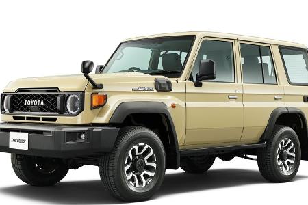 Toyota Land Cruiser J7 / 70er Serie Facelift Modellpflege 2023