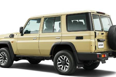 Toyota Land Cruiser J7 / 70er Serie Facelift Modellpflege 2023