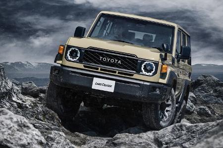 Toyota Land Cruiser J7 / 70er Serie Facelift Modellpflege 2023