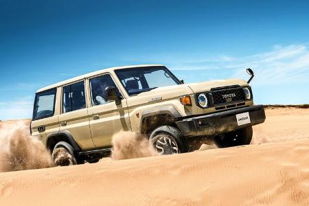 Toyota Land Cruiser J7 / 70er Serie Facelift Modellpflege 2023