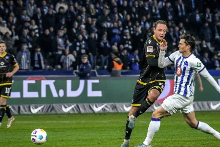 Hertha mit Remis gegen Karlsruhe Hertha mit Remis gegen Karlsruhe