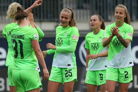 Frauen-Bundesliga: Bayern und Wolfsburg im Gleichschritt Frauen-Bundesliga: Bayern und Wolfsburg im Gleichschritt