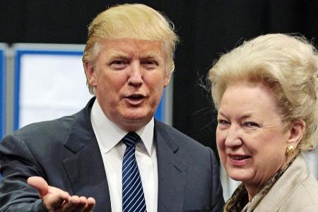 Donald Trumps ältere Schwester Maryanne mit 86 Jahren gestorben Donald Trumps ältere Schwester Maryanne mit 86 Jahren gestorben