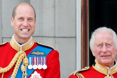 Vater-Sohn-Bild: Prinz William gratuliert König Charles zum Ehrentag Vater-Sohn-Bild: Prinz William gratuliert König Charles zum Ehrentag