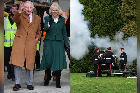 König Charles III.: Sein Geburtstag wird mit Salutschüssen gefeiert König Charles III.: Sein Geburtstag wird mit Salutschüssen gefeiert