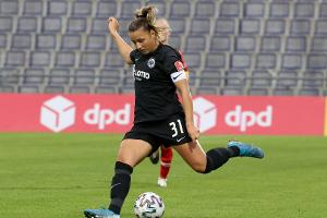 Frauenfußball: Frankfurts Champions-League-Debüt mit Sieg