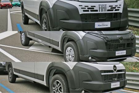 Neue Stellantis Vans und Transporter 2024 Opel Peugeot Citro‘n Fiat