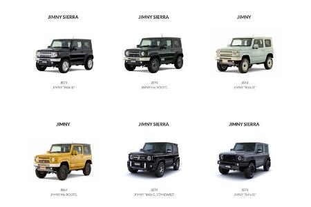 Damd Japan Suzuki Jimny Little G