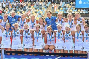 Hockeyfrauen werden mit "Goldenem Band" ausgezeichnet