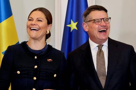 Kronprinzessin Victoria zu dreitägigem Deutschland-Besuch eingetroffen