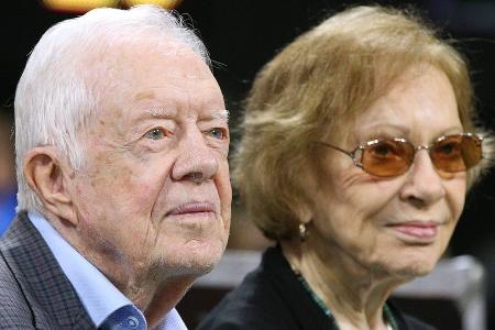 Rosalynn Carter: Ehemalige First Lady der USA in Hospizpflege Rosalynn Carter: Ehemalige First Lady der USA in Hospizpflege